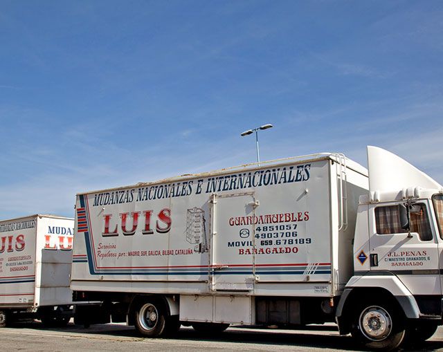 Mudanzas Luis camión grande